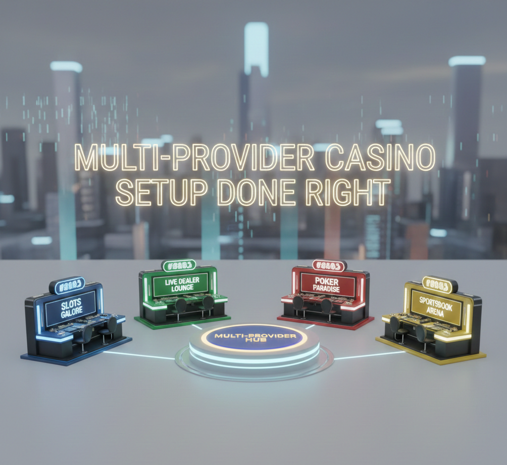 multi-provider casino setup
