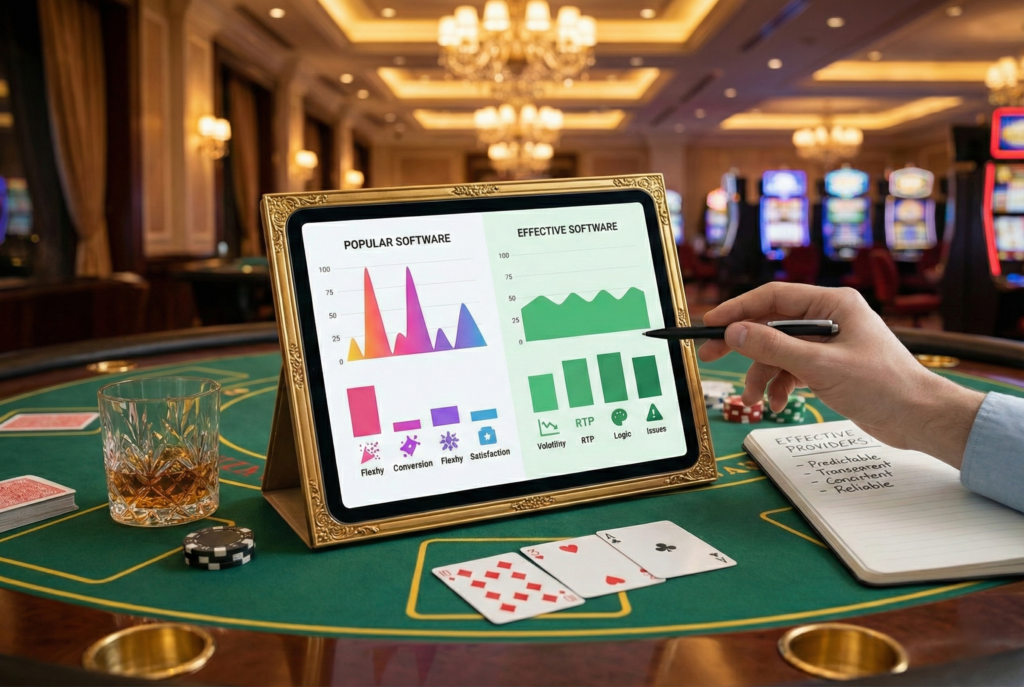 popular casino slot software